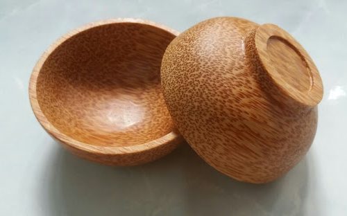 chén gỗ dừa